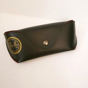 Ray Ban Black Black Sunglass Glasses Case Made in Italy